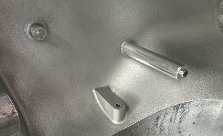 Injection mould texturing