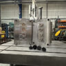 Large mould tool with injection moulded plastic parts