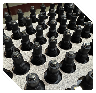 Parts post assembly at CJ